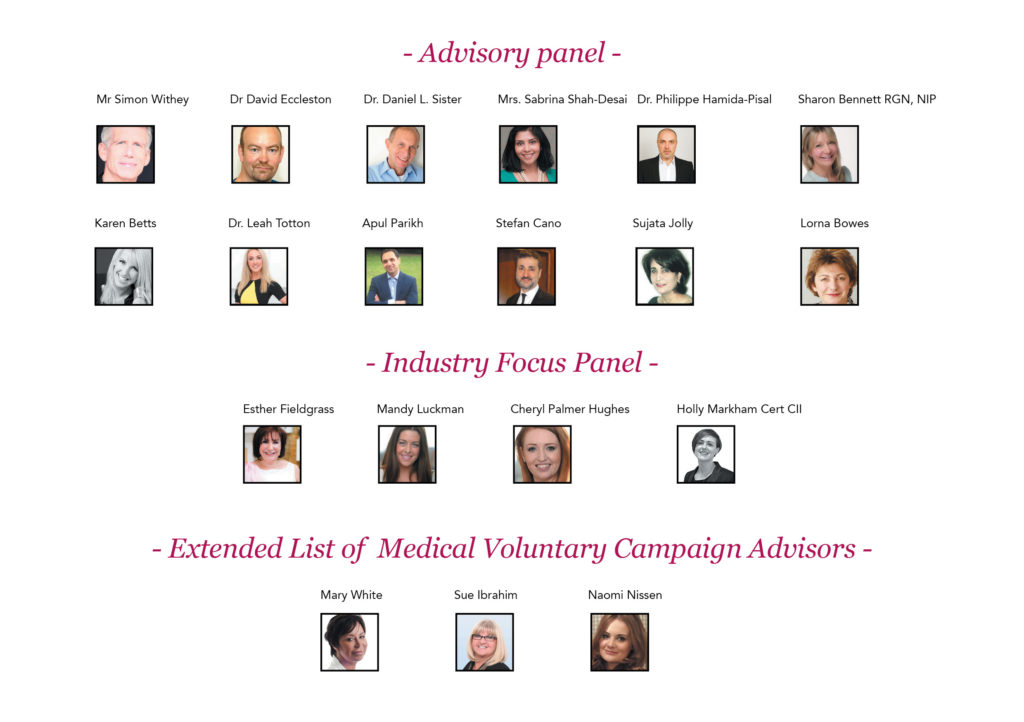 advisory panel members collage